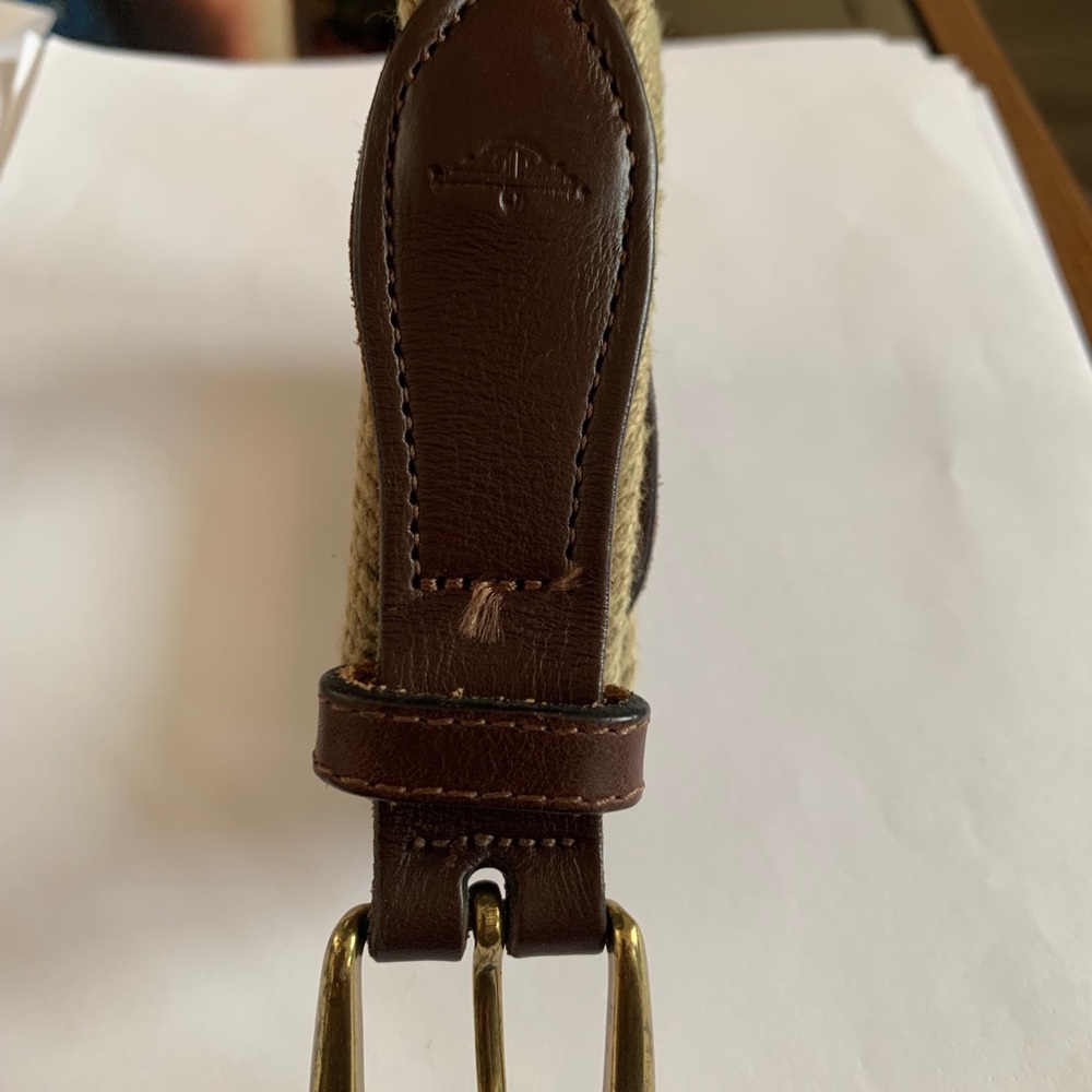Dockers Brown and Tan Woven Belt - Picture 6 of 13